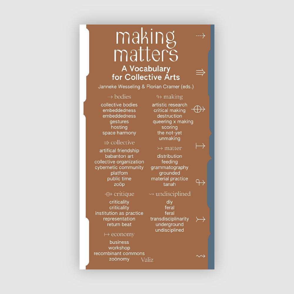 Making Matters. A Vocabulary for Collective Arts