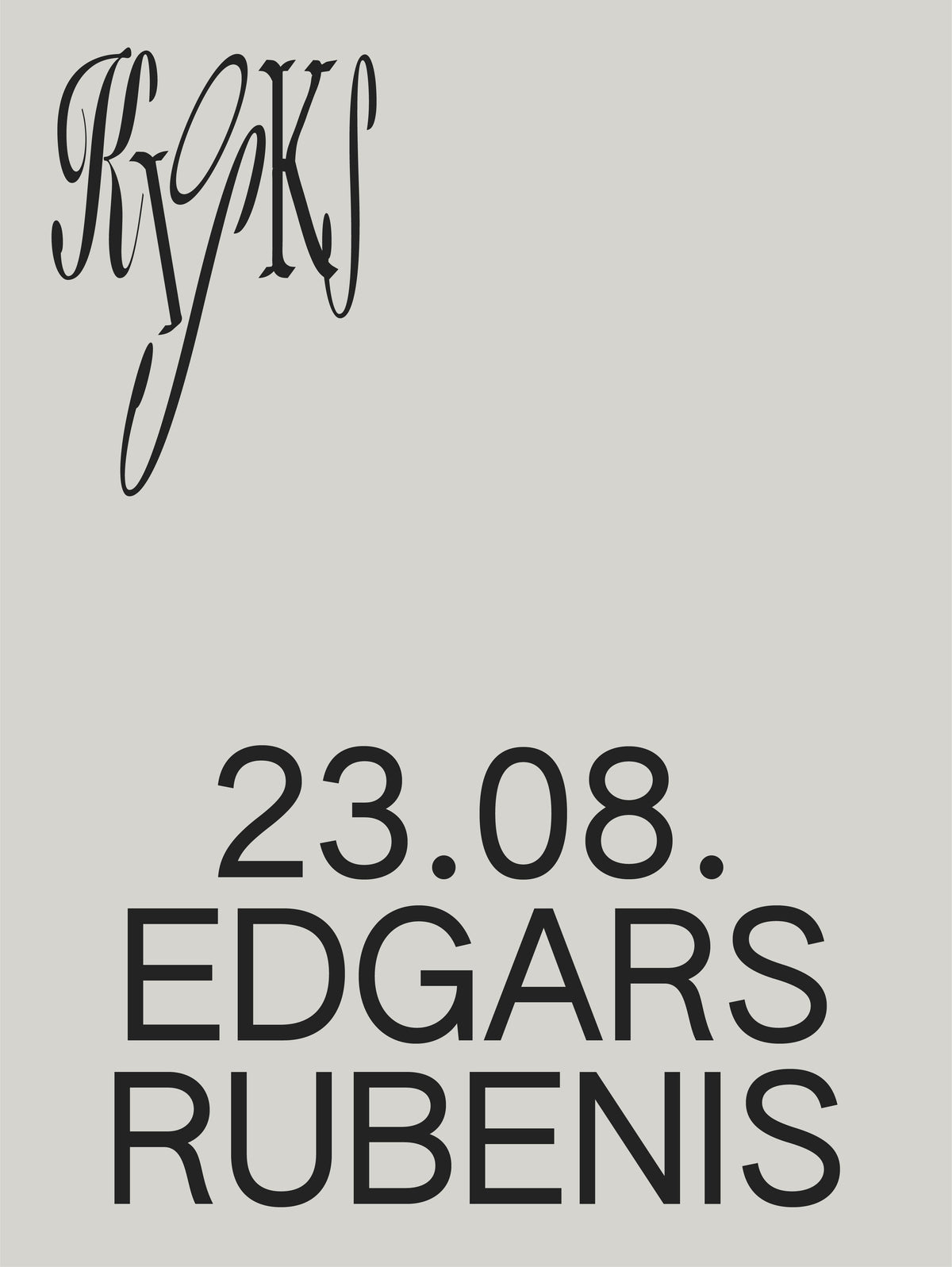 Edgars Rubenis playing vinyl at KIOSK, Cēsis
