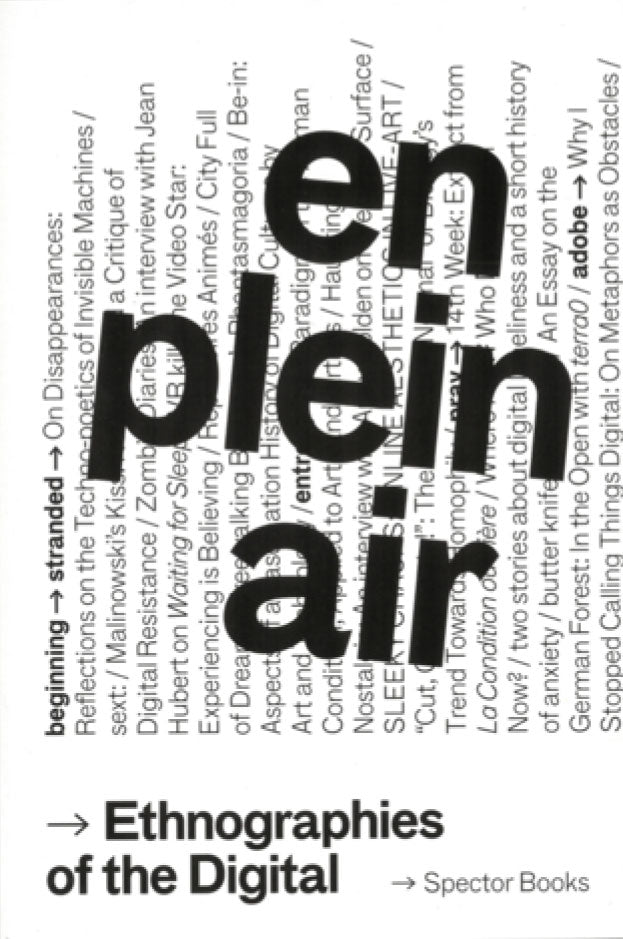 En plein air: Ethnographies of the Digital